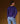 Maglia girocollo in cashmere - Viola scuro