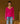 Maglione scollo a V in cashmere - Tonalità Rosa