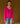 Maglione scollo a V in cashmere - Tonalità Rosa