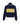 Pull col roulé court bicolore - Bleu Marine