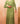 Long flared knit skirt - Pistachio Green