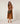 Fine cashmere scarf - Camel Brown