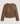 Giacca corta in pelle - Marrone cammello