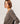 Maglione scollo a V in lana merino - Marrone Tortora