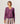 Maglione scollo a V in lana merino - Violet Parme Clair
