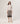 Two-tone sock sweater - Ecru White