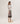 Two-tone sock sweater - Ecru White