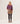 Pullover scollo a barchetta rigato - Fucsia