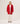 Boiled wool hooded coat - Red