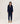 Piumino smanicato in cashmere - Blu Navy