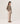 Maglione oversize scollo a V in cashmere - Beige