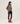 Maglione oversize in cashmere con scollo a V - Havana Brown