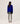 Maglione oversize in cashmere con scollo a V - Blu Oltremare
