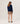 Cardigan in cashmere traforato - Blu Navy