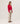 Maglia in cashmere collo tunisino - Rosso