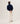 Maglione dolcevita in cashmere - Blu notte