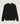 Round-neck 2-ply cashmere sweater - Black
