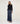 Twin-set dolcevita in seta - Blu notte