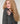 Pull col rond en grosse maille chiné - Gris Chiné