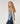 Chunky knit sleeveless sweater - Blue
