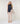 Chunky knit sleeveless sweater - Navy Blue