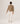 Pullover scollo a V in lana merino - Beige scuro