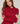 Pull chaussette col polo - Grenat