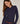 Pull chaussette col polo - Bleu Denim