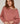 Fine knit round neck sweater - Bois De Rose