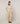 Straight Milano wool pant - Marl beige