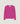 Merino wool round neck sweater - Fuchsia