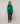 Round-neck merino wool sweater - Emerald Green