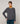 Round-neck merino wool sweater - Lead Gray