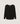 Maglione oversize in lana con scollo a V - Nero