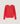 Asymmetrical-neck merino wool sweater - Framboise