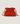 Borsa a secchiello Charly in pelle di agnello - Arancione Corail