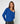 Maglione scollo a V in lana merino - Blu Azzurro