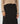 Gonna in maglia plissettata - Nera