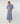 Gonna lunga in maglia - Blu