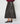 Gonna lunga svasata in pelle - Bark Brown