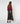 Gonna lunga svasata in pelle - Bark Brown